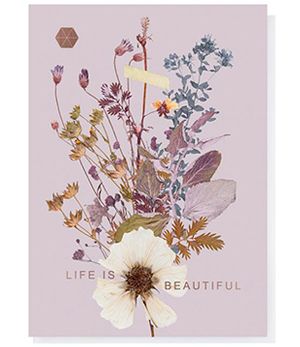 Greeting Card - Life Is Beautiful WEEDS