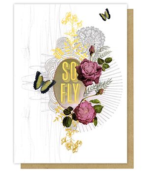 Greeting Card - So Fly