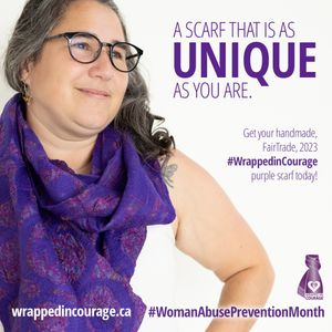 Wrapped In Courage Scarf