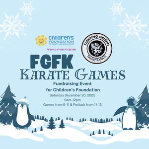 Fighting Griffin Family Karate's Fundraiser