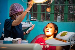 Visit to dentist/specialist