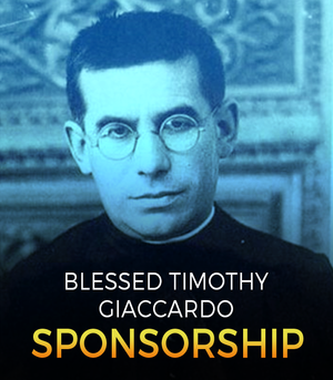 BLESSED TIMOTHY GIACCARDO SCHOLARSHIP
