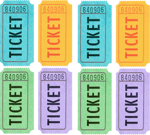 Tickets - 8 for $10