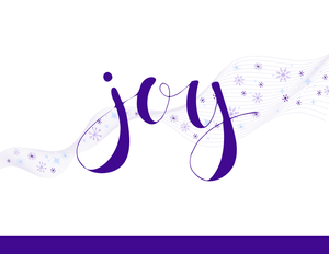 JOY Holiday Card