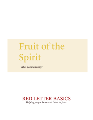 Study Guide - Fruit of the Spirit