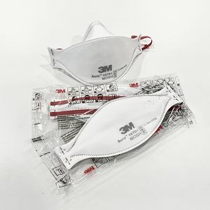 2 Masks - Health Care Particulate Respirator and Surgical Mask