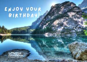 Happy Birthday: Mountains