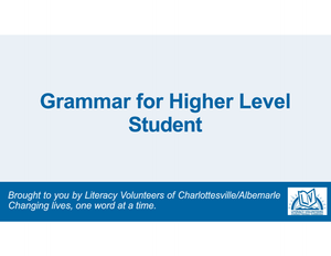 Grammar for the High-Level Student - 2025