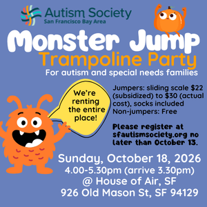 SFASA Trampoline Party, SkyZone Fremont, October 18th