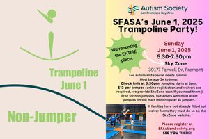 Trampoline Party!  Non-Jumper June 1