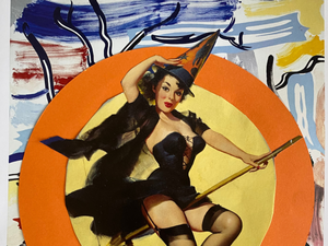 Pin-up Collage With Carrie