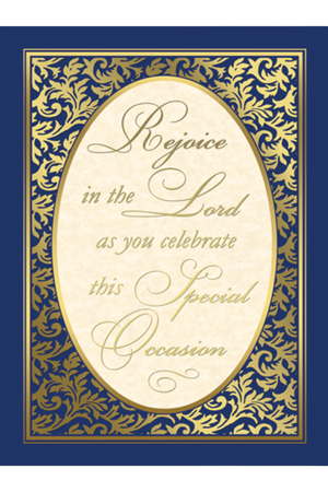 Annual Congratulations