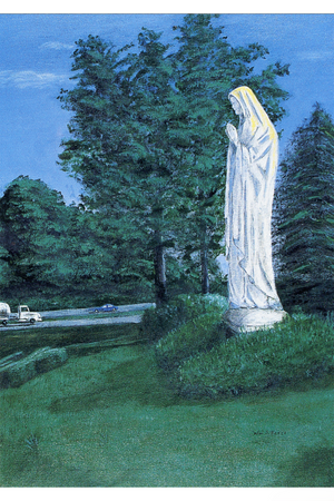 Our Lady of the Highways Postcard