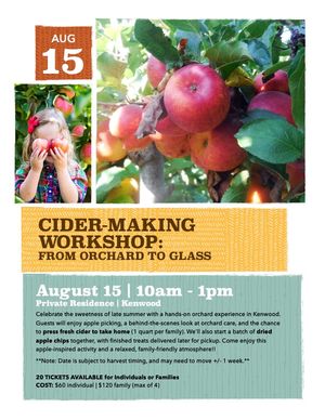 Cider Making Workshop