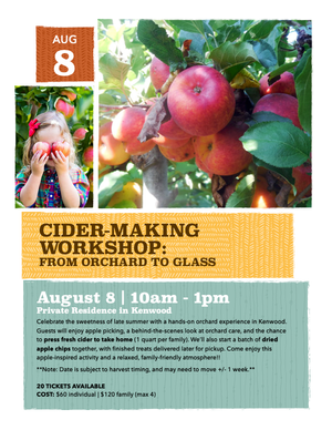 Cider Making Workshop