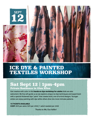 Ice Dying Workshop