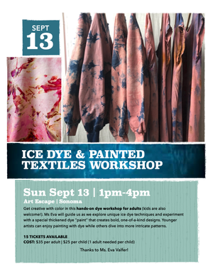 Ice Dying Workshop