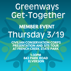 CCC at French Creek Greenways Get Together