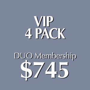 TJF VIP 4-Pack Duo Membership