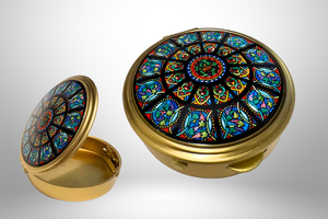 Rose Window Logo Pyx