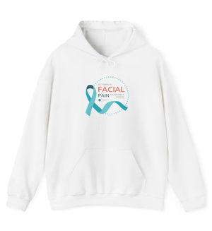 Facial Pain Awareness Month Sweatshirt White