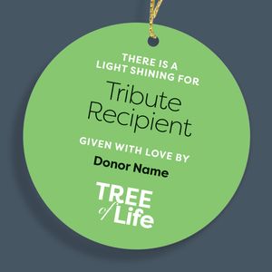 2025 Tree of Life Personalized Ornament Tribute