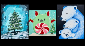 Jolly Squishmas Family Paint Night