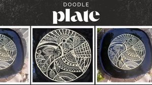 FREE - Doodle Plate