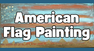 American Flag Painting