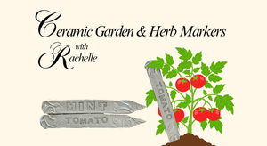 Ceramic Garden & Herb Markers