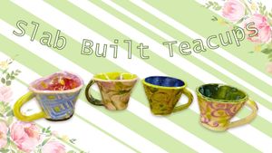 Slab Built Teacups