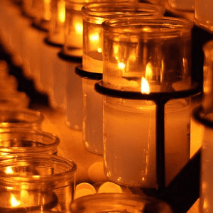 Light a Candle at the Grotto
