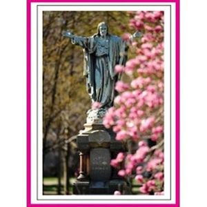 For the Living/Special Intentions: Jesus Christ our Savior  with border