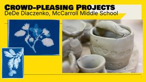 Crowd-Pleasing: Pottery and Cyanotypes