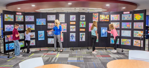 “Art on Display” Elevating Creativity with Showcase Screens