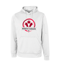 Women in Curling Performance Fleece Hoodie