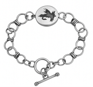 Handmade Sterling Silver Casting For Recovery Bracelet