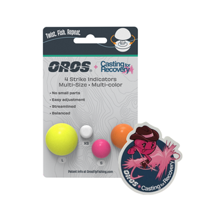Oros x CfR Multi-Size 4-Pack Strike Indicators