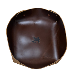 Catch-All Leather Valet Tray with CfR Fly