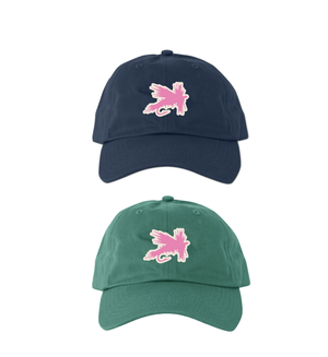 Pink Fly Dad Cap