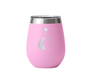 10 oz Wine Tumbler with Ribbon Fish