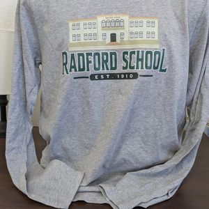 *** Gray Radford Long Sleeve Tee's  with building