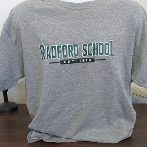 ***Gray Short Sleeve Radford Tee's