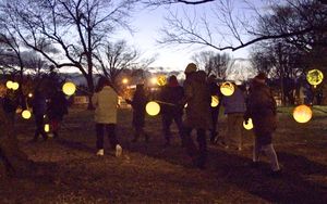 In  the Light of Freedom: Historical Reenactment  and Lantern Parade