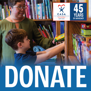 Donation to CASA
