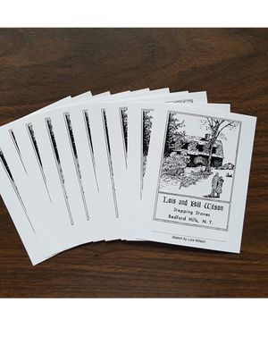 Pack of 10 Bookplate Labels Featuring Lois' Sketch