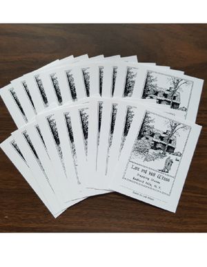 Pack of 20 Bookplate Labels Featuring Lois' Sketch