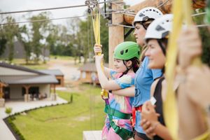 The Zipline Viewing Bench