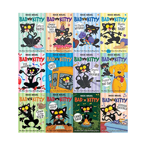 Bad Kitty Chapter Books, 12-Book Set
