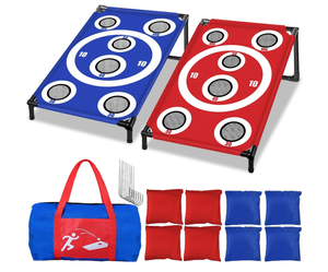 Cornhole with Scoring Pockets